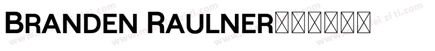 Branden Raulner字体转换